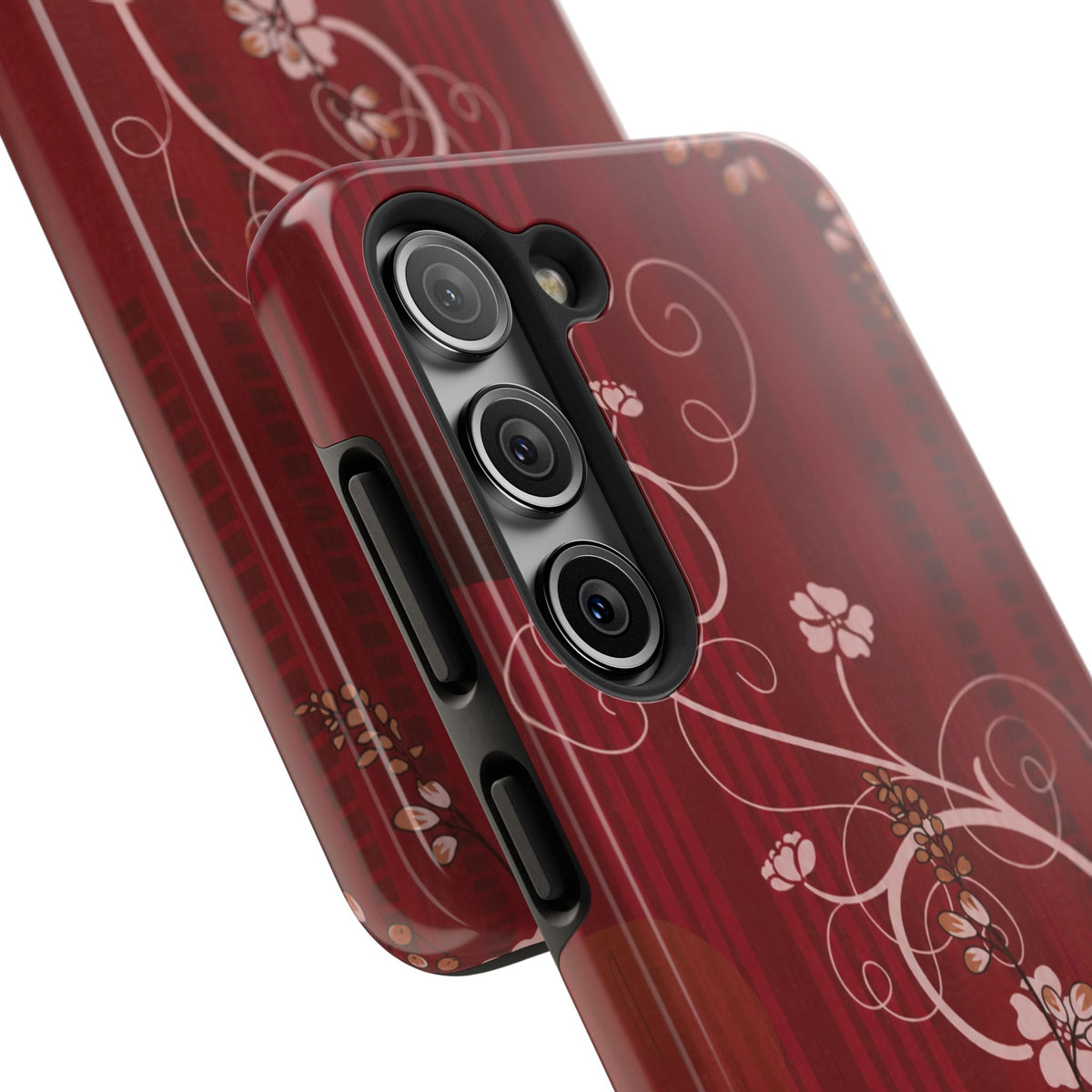Crimson Bloom - Protective Phone Case
