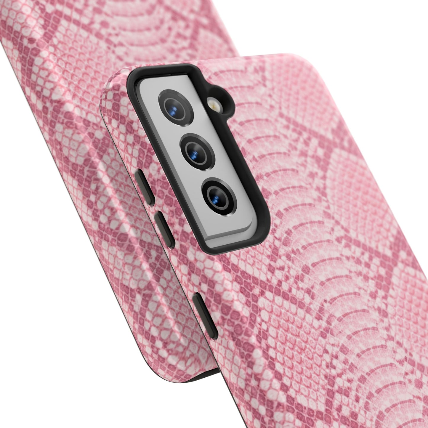 Pink Snake Skin - Protective Phone Case
