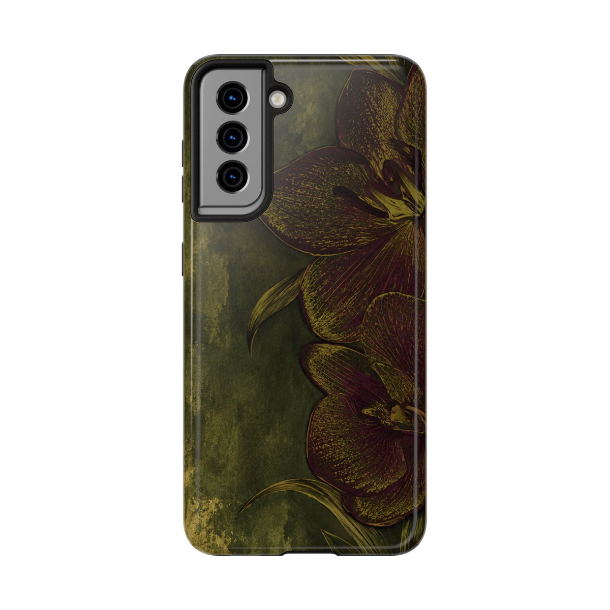Olive Orchid - Protective Phone Case