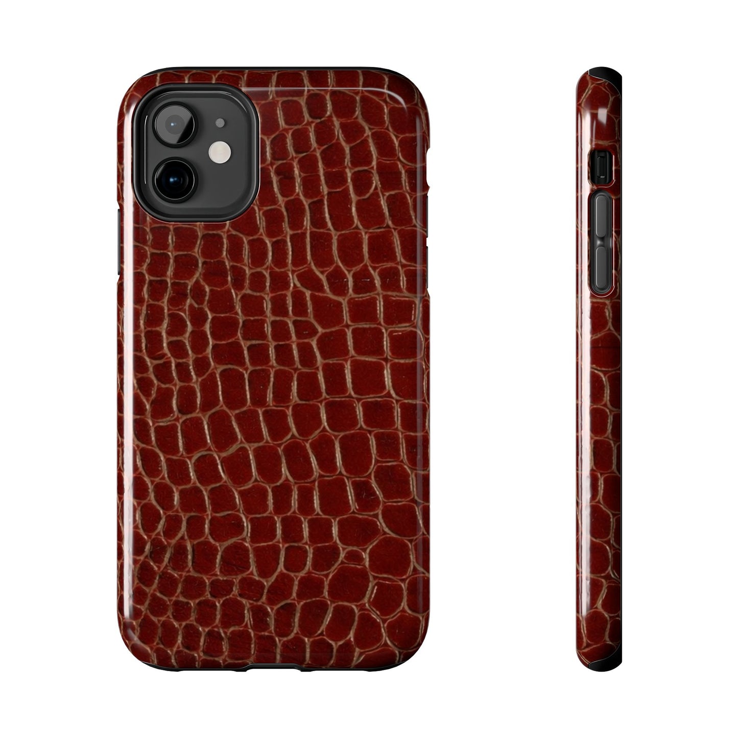 Y2K Red Crocodile - Protective Phone Case