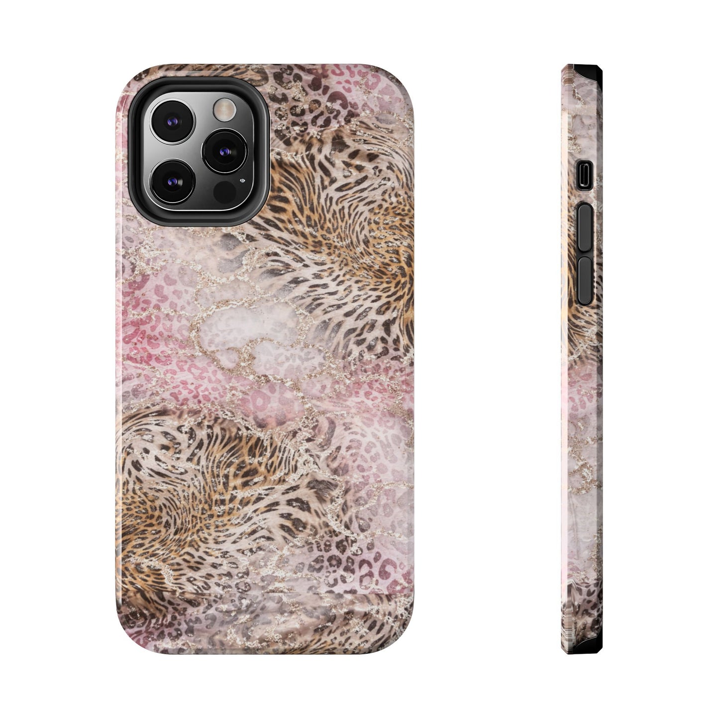 Pink Leopard - Protective Phone Case