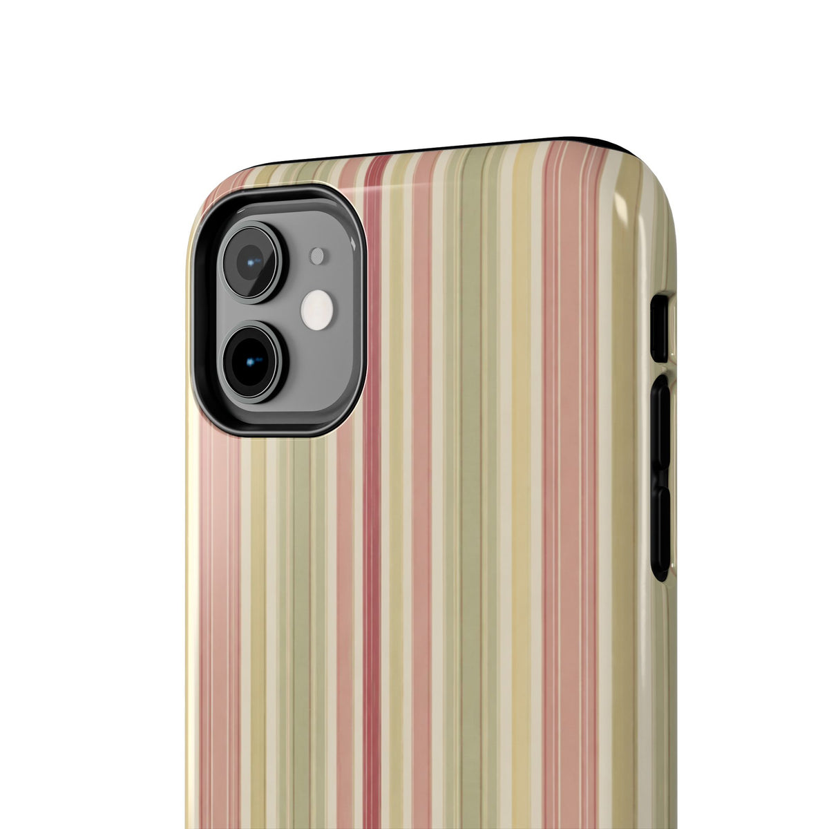 Rosewood Stripe - Protective Phone Case