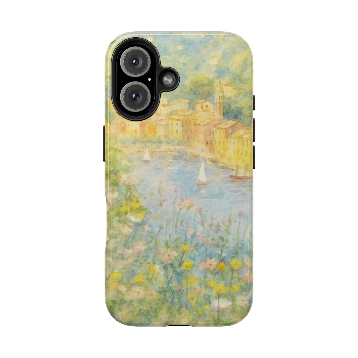 Mediterranean Seaside - Protective Phone Case