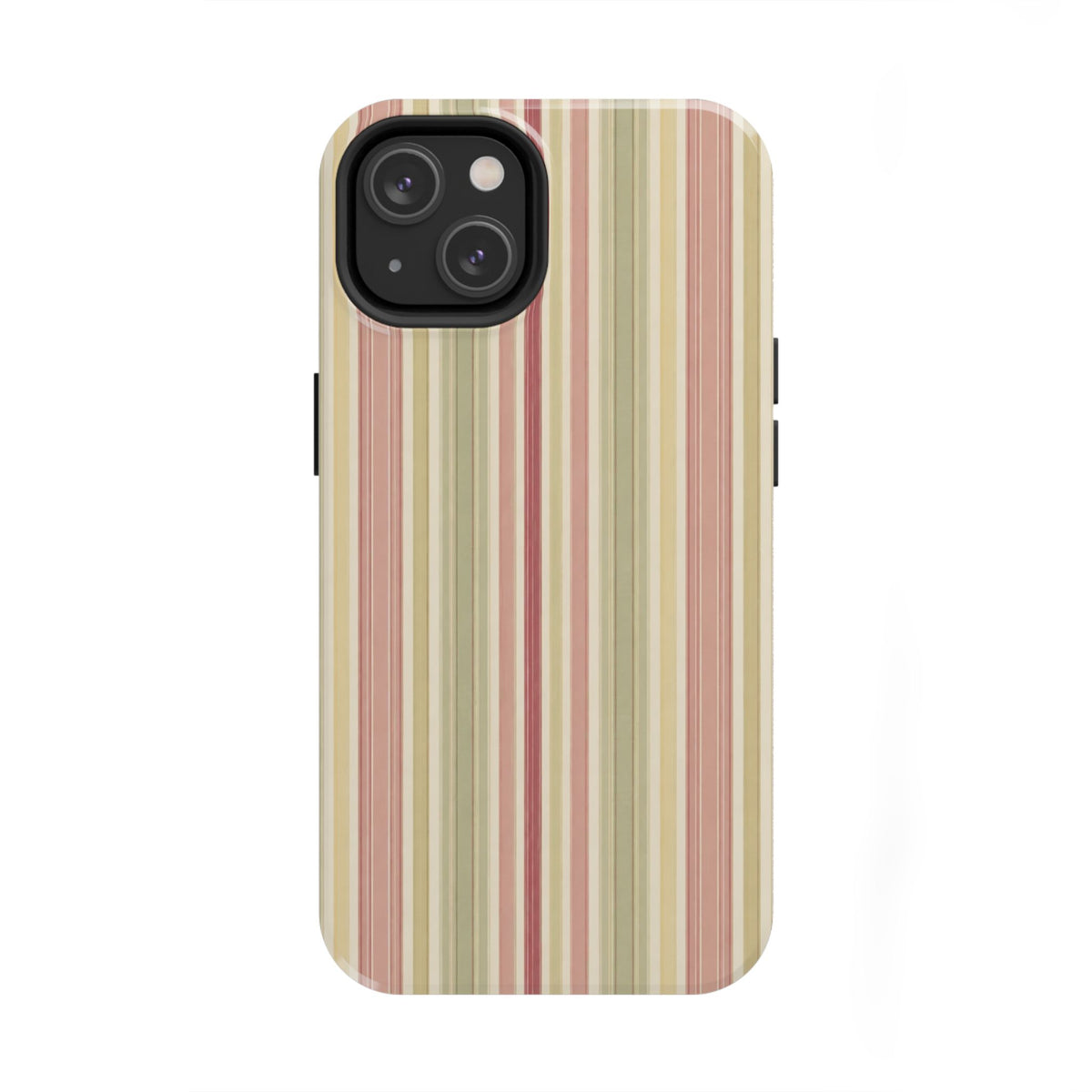 Rosewood Stripe - Protective Phone Case