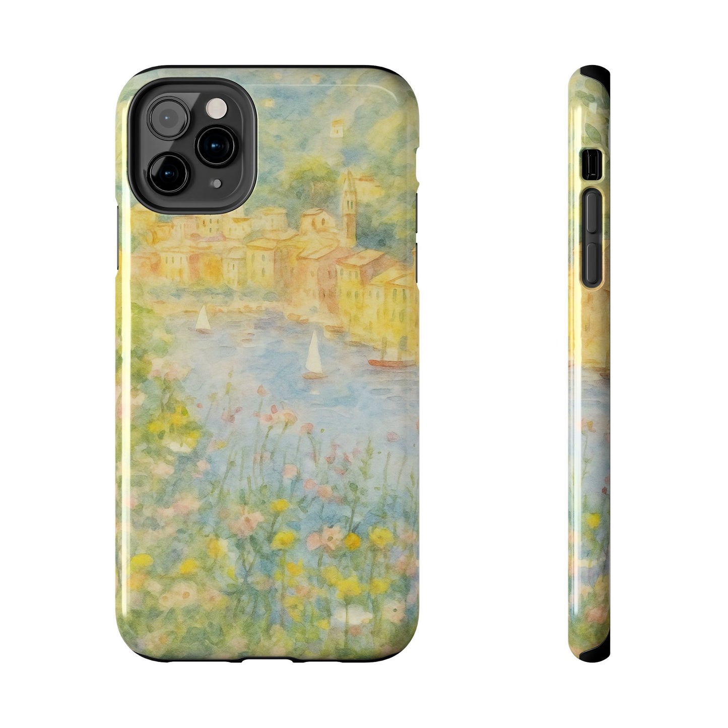 Mediterranean Seaside - Protective Phone Case