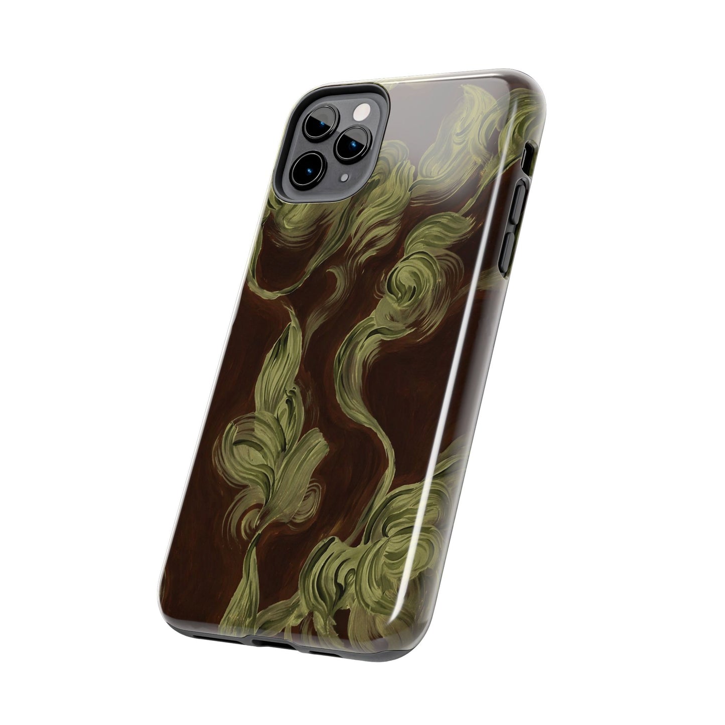 Magnolia Stained Glass - Protective Phone Case