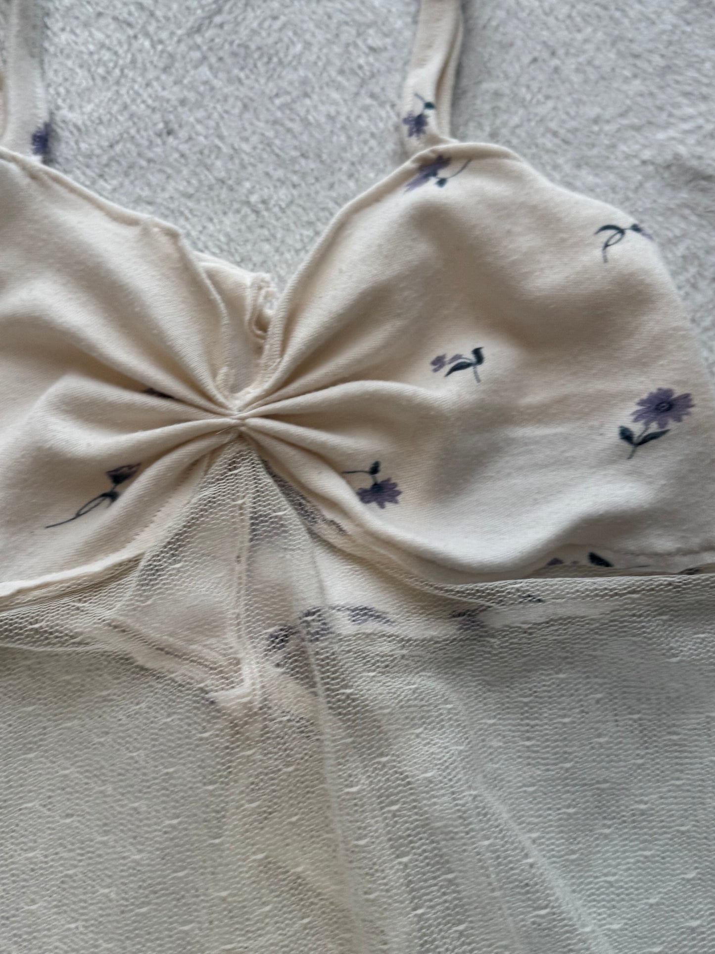 Floral and Lace Fairy Top