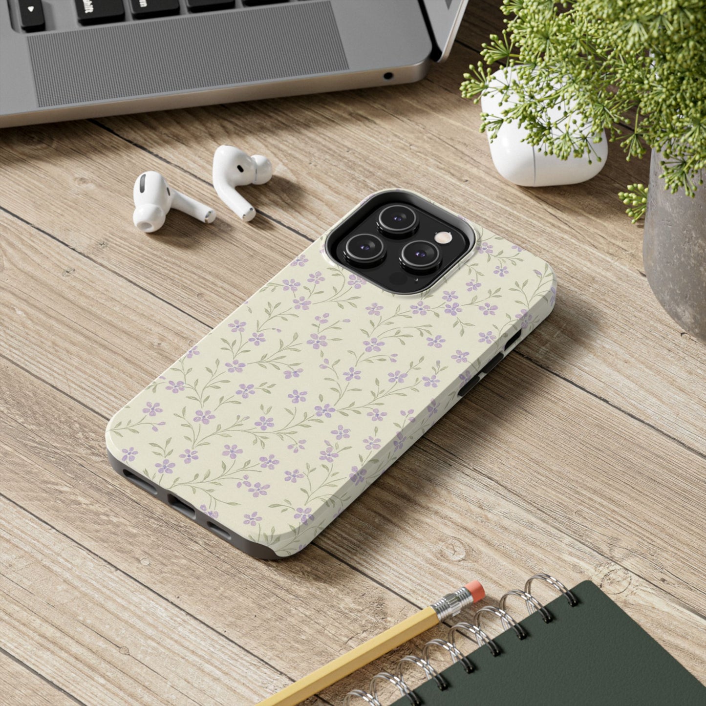 Lavender Meadow - Protective Phone Case