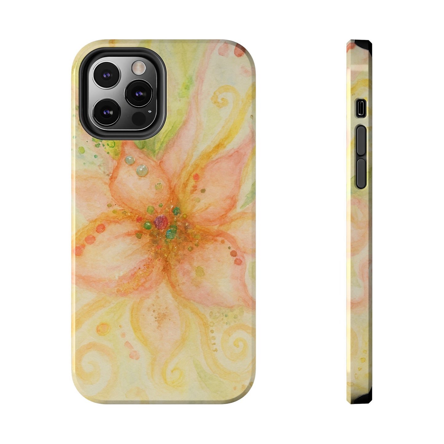 Shimmery Flower - Protective Phone Case