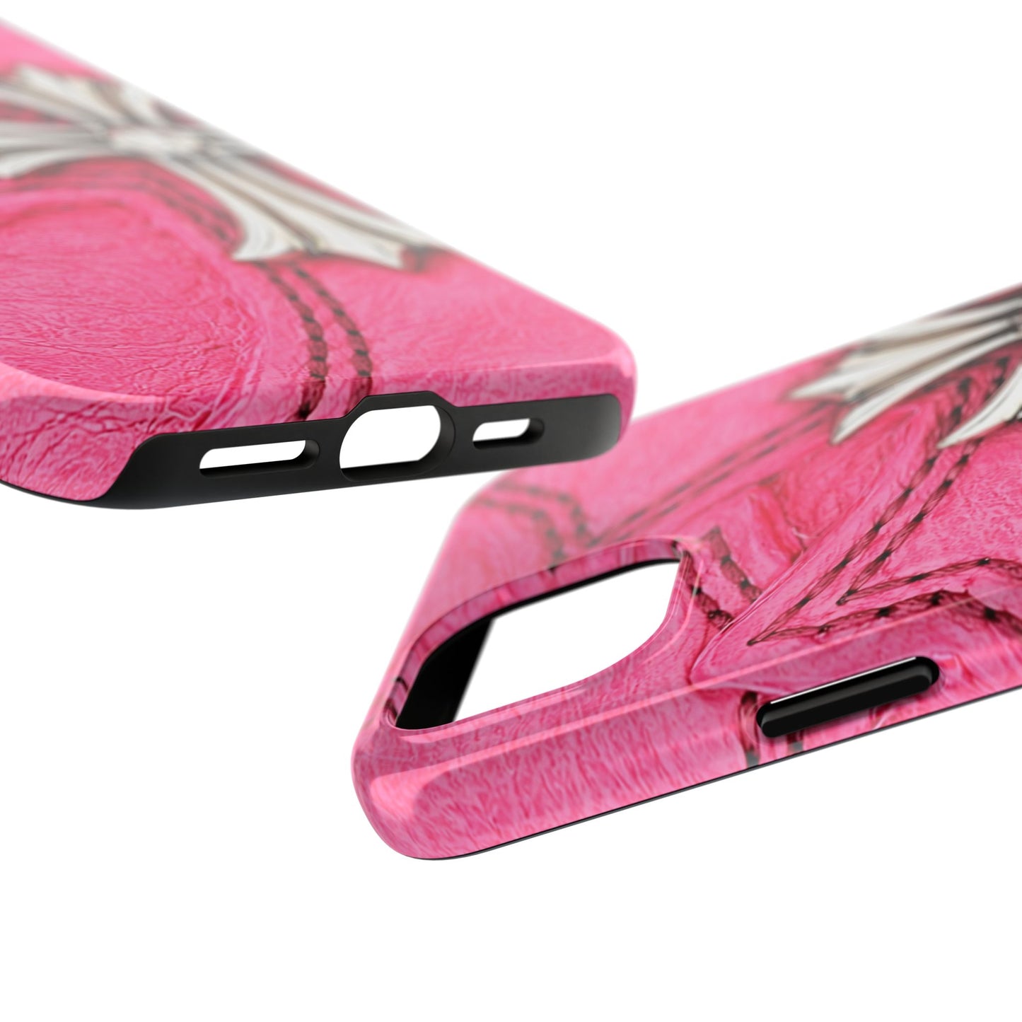 Pink Cross - Protective Phone Case