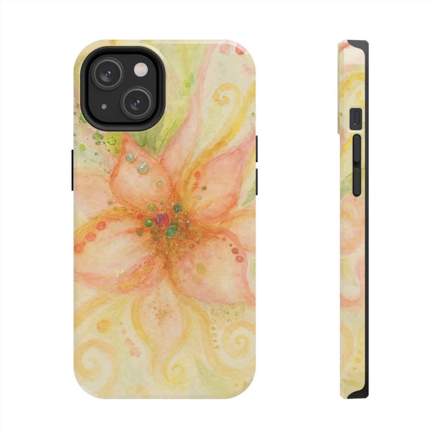 Shimmery Flower - Protective Phone Case