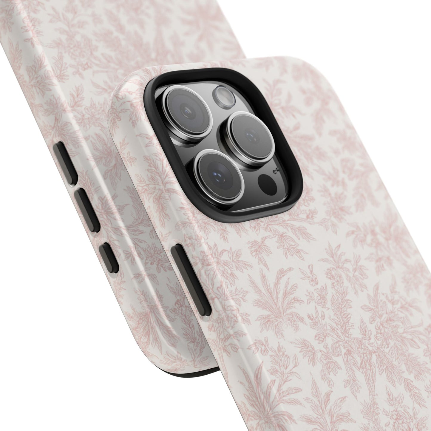 Blush Pink Floral - Protective Phone Case
