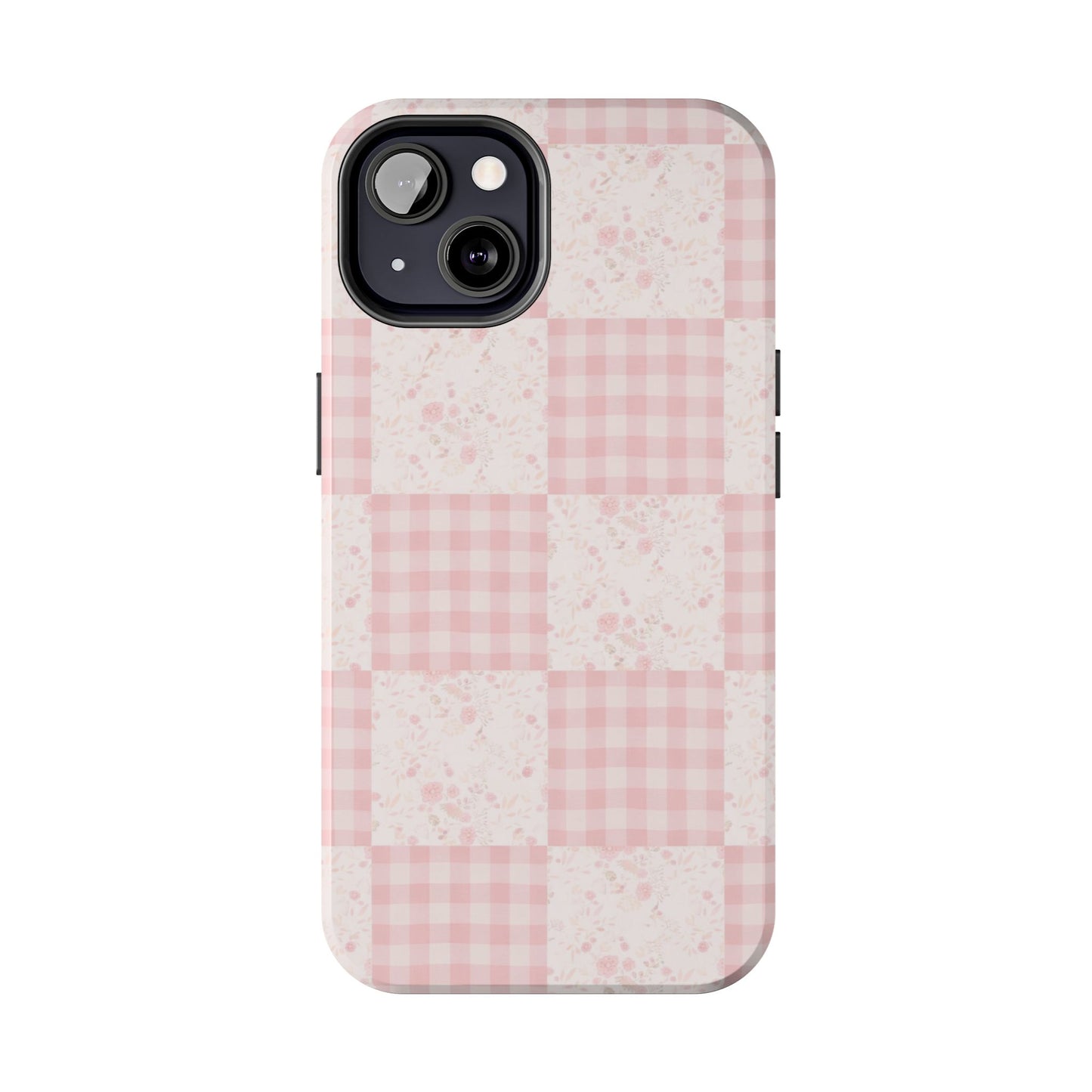 Baby Pink Quilt - Protective Phone Case