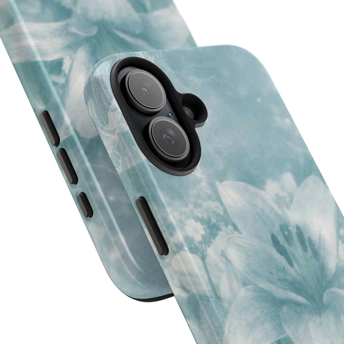 Teal Lily - Protective Phone Case