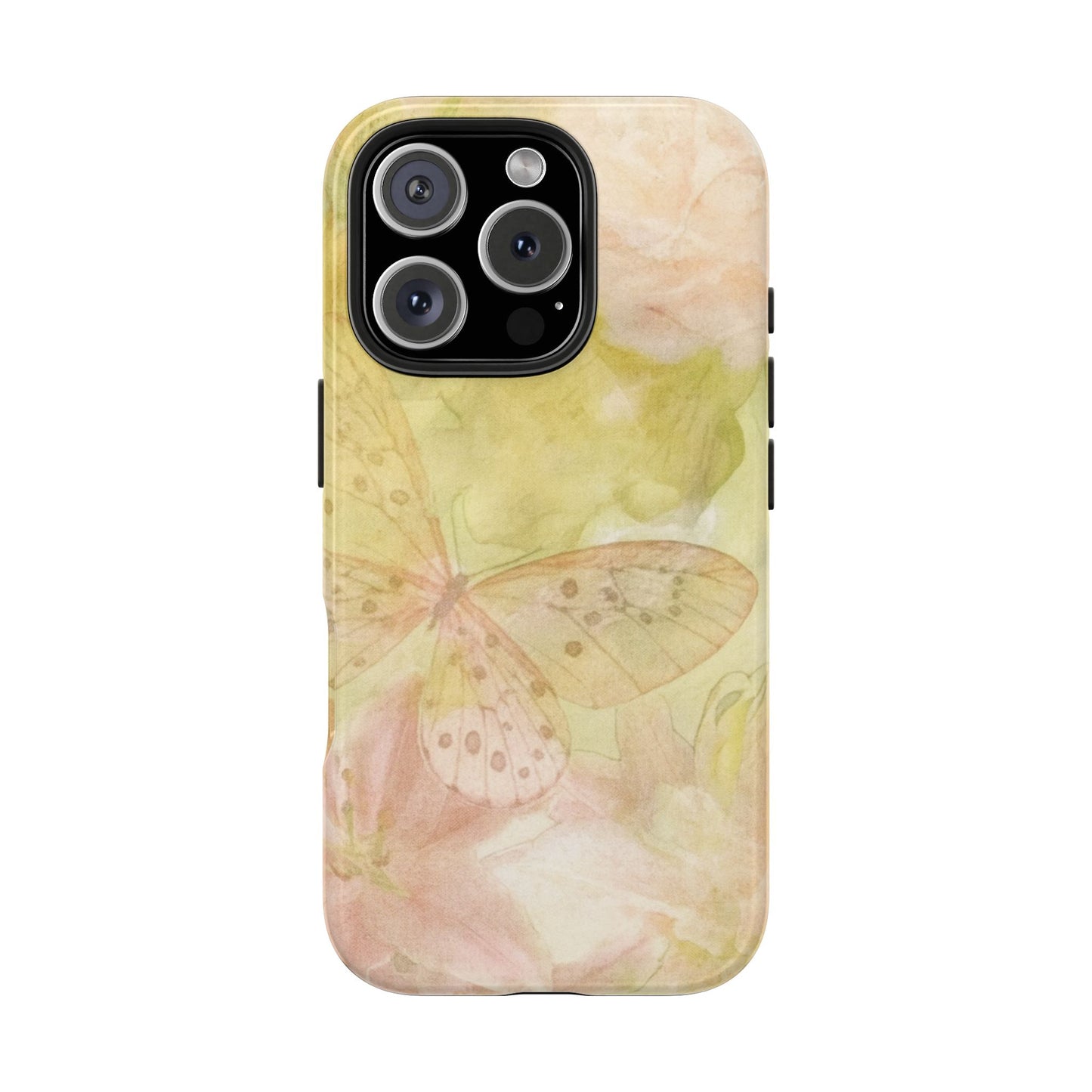 Rose Butterfly - Protective Phone Case