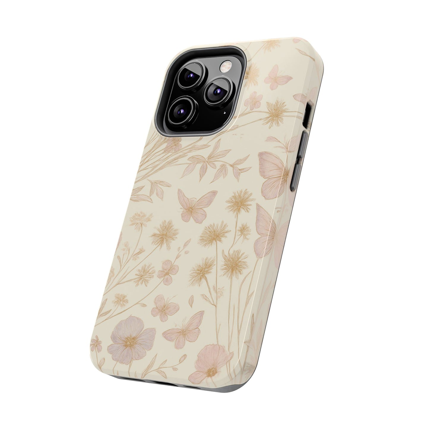 Floral Flutter - Protective Phone Case