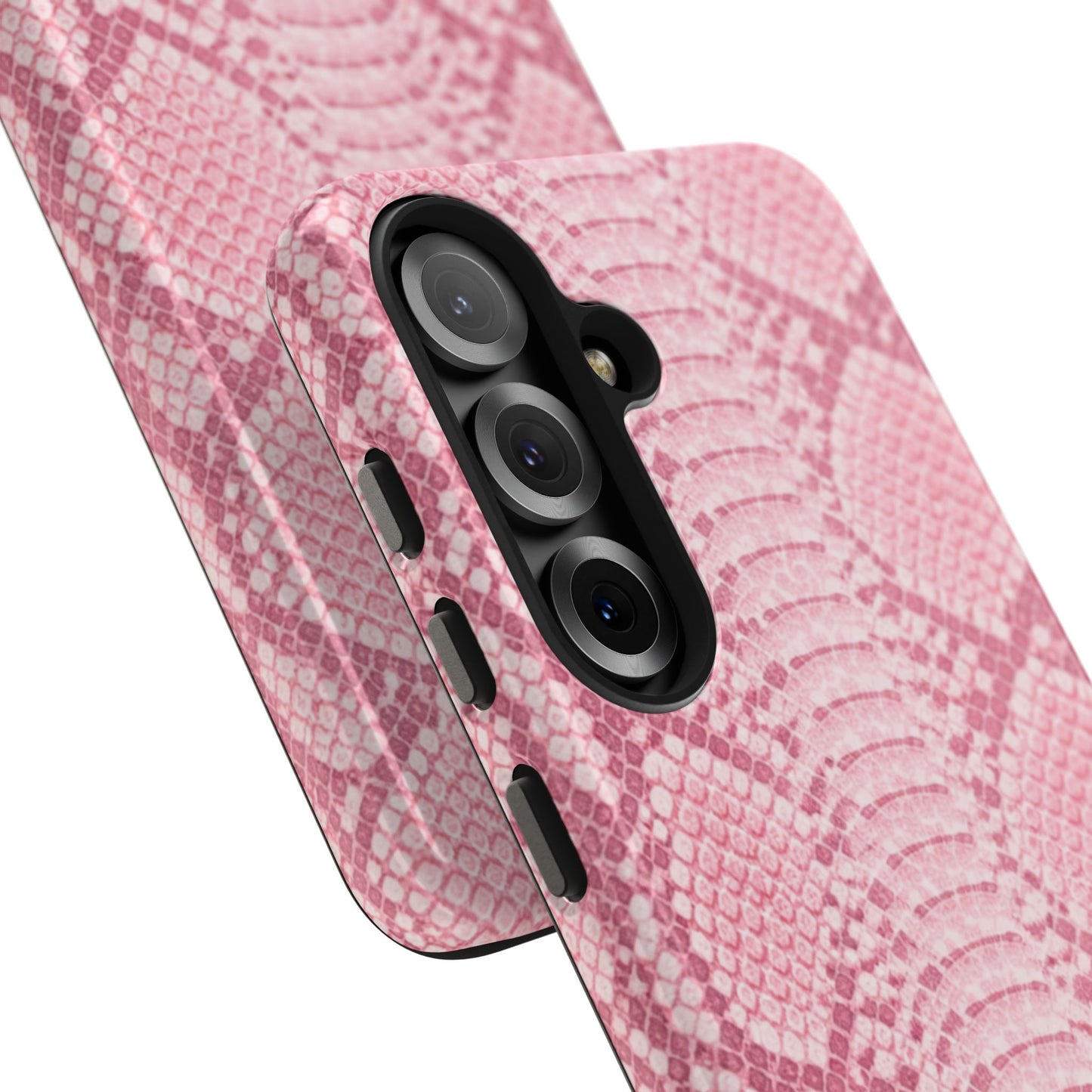 Pink Snake Skin - Protective Phone Case