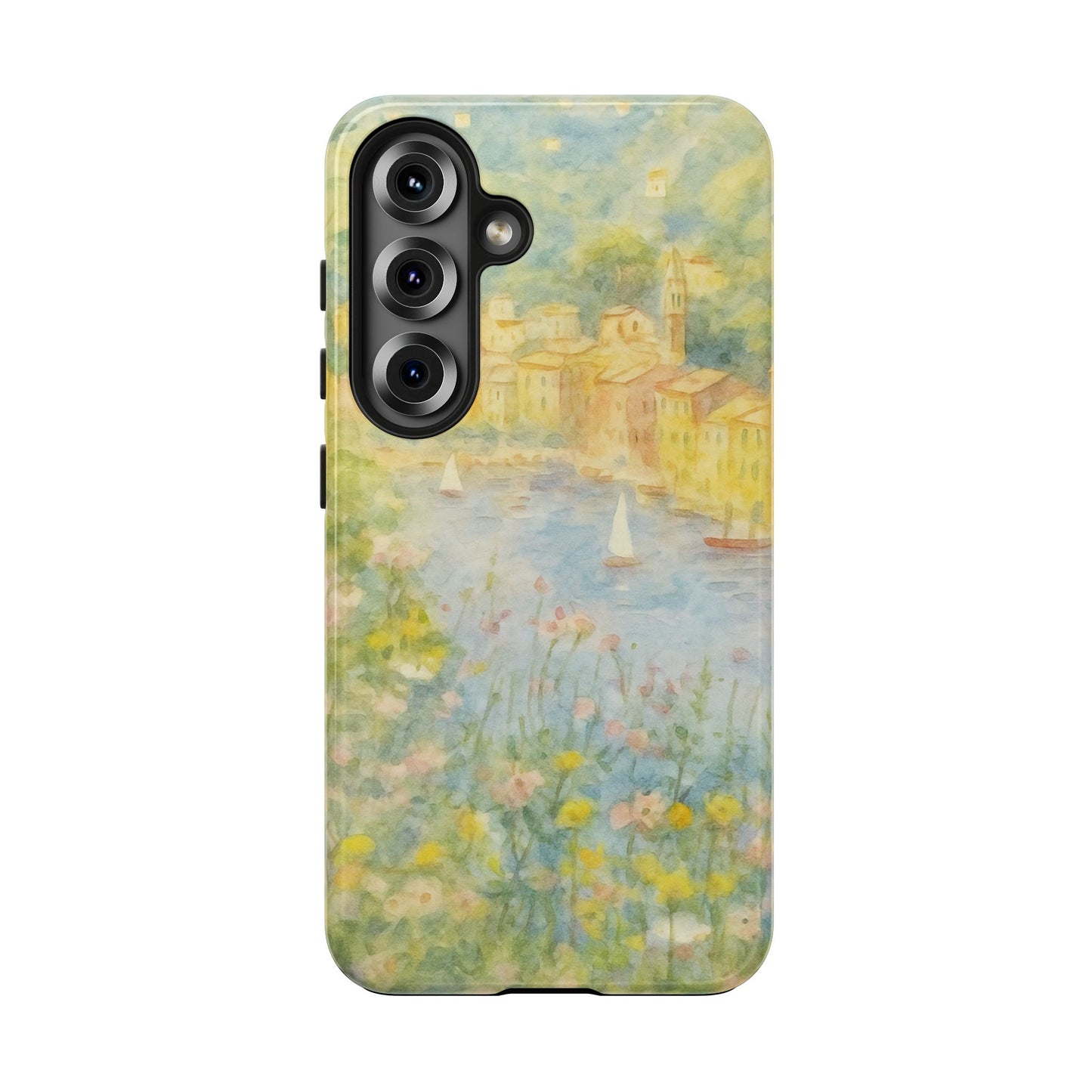 Mediterranean Seaside - Protective Phone Case