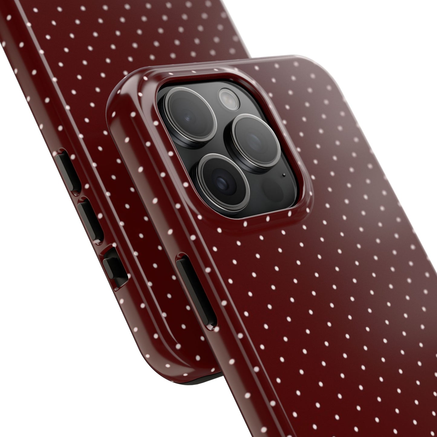 Red Polka Dots - Protective Phone Case