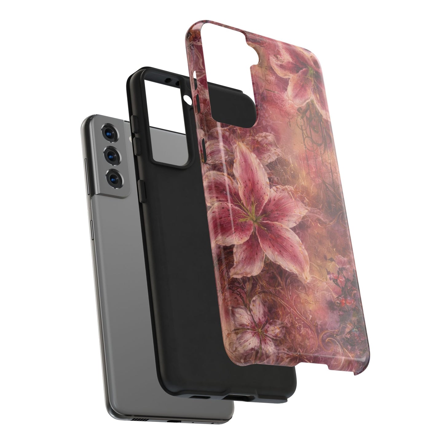 Vintage Lily - Protective Phone Case