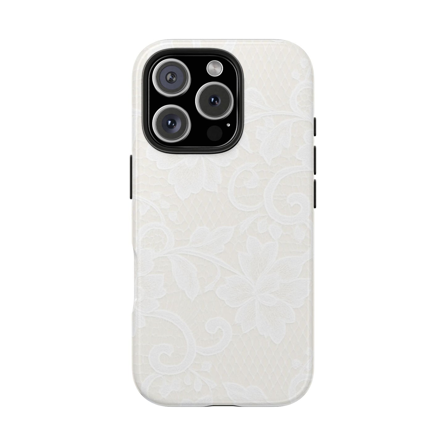 White Lace - Protective Phone Case