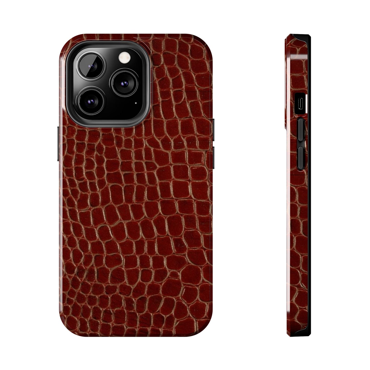 Y2K Red Crocodile - Protective Phone Case