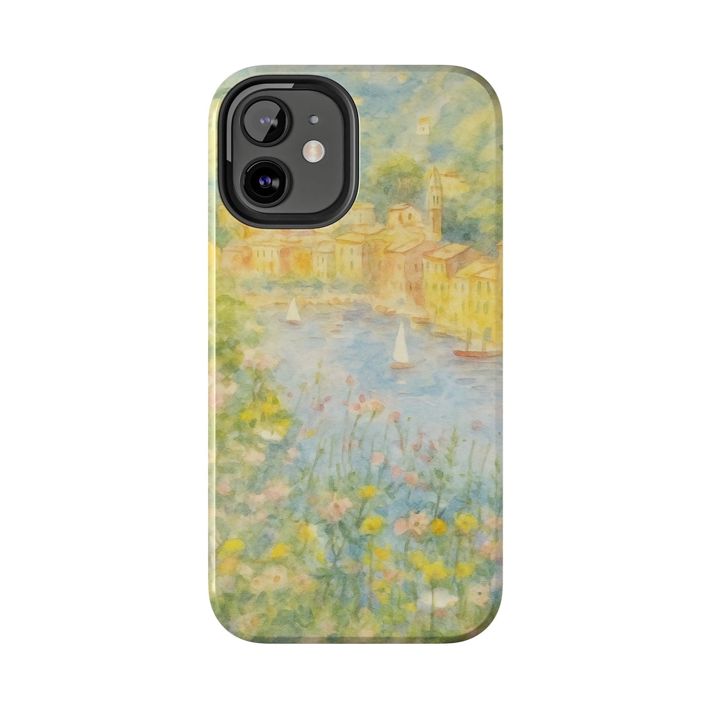 Mediterranean Seaside - Protective Phone Case