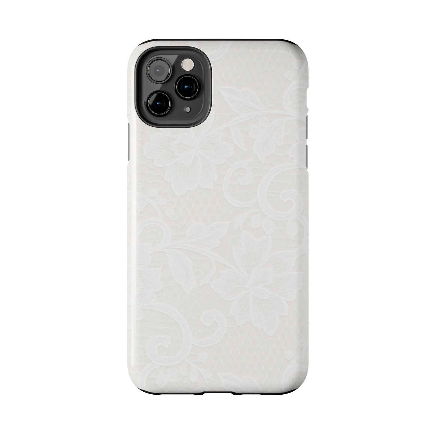 White Lace - Protective Phone Case