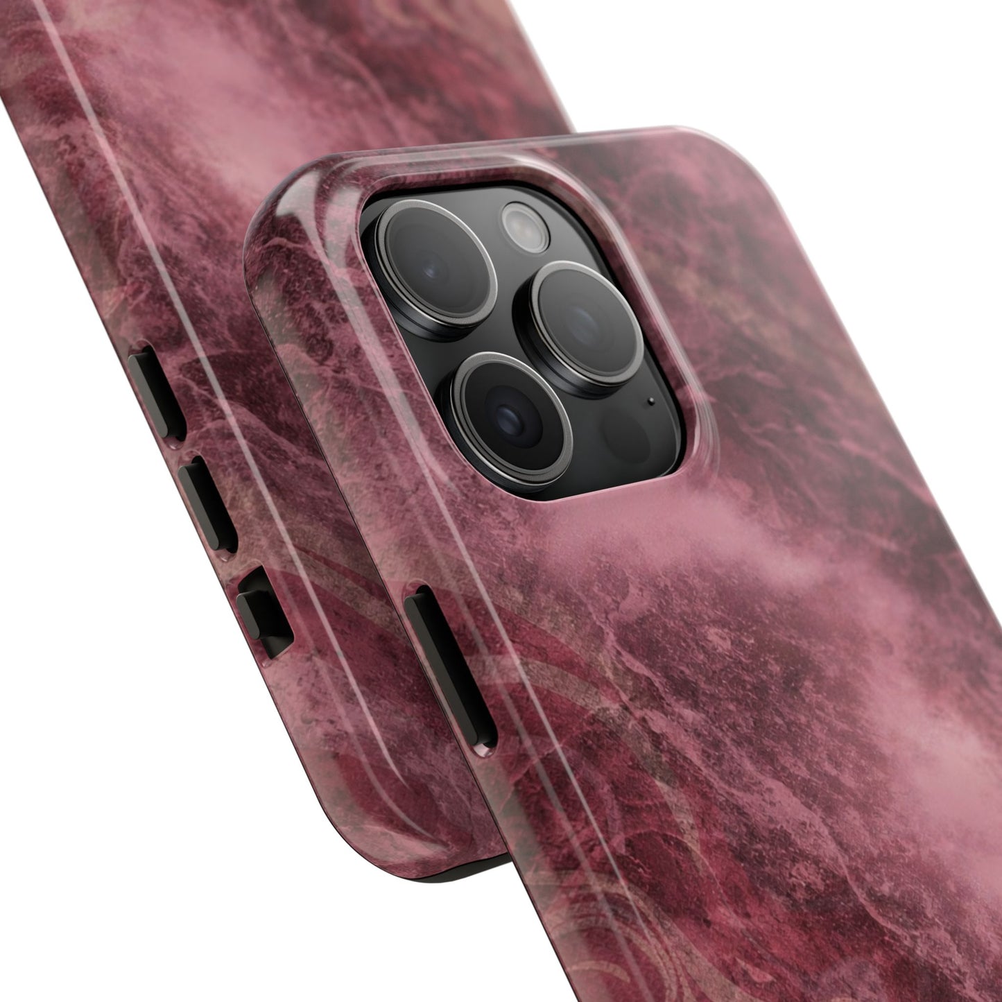 Marble Magenta - Protective Phone Case