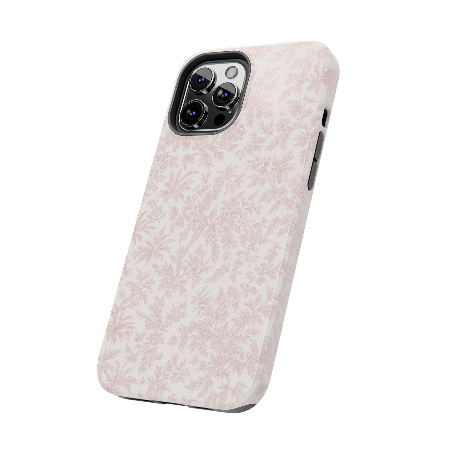 Blush Pink Floral - Protective Phone Case