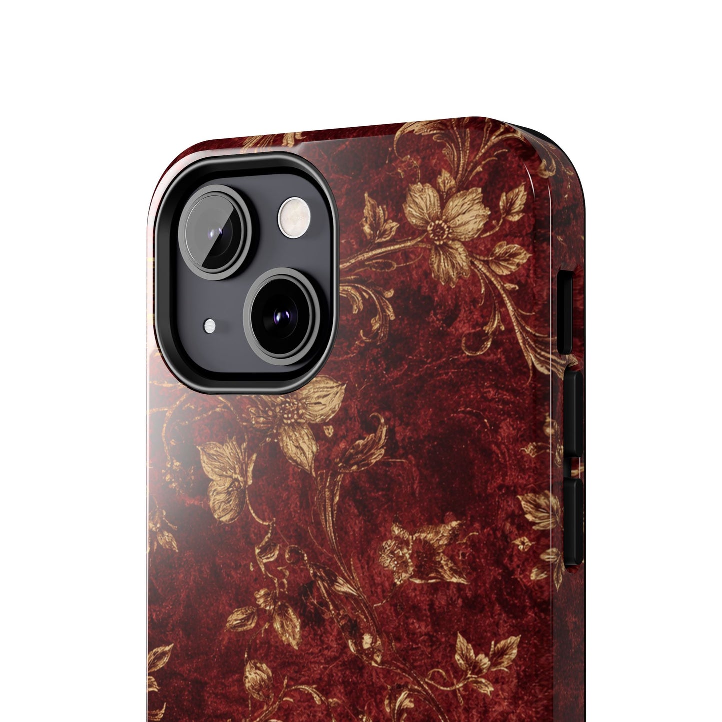 Floral Burgundy - Protective Phone Case