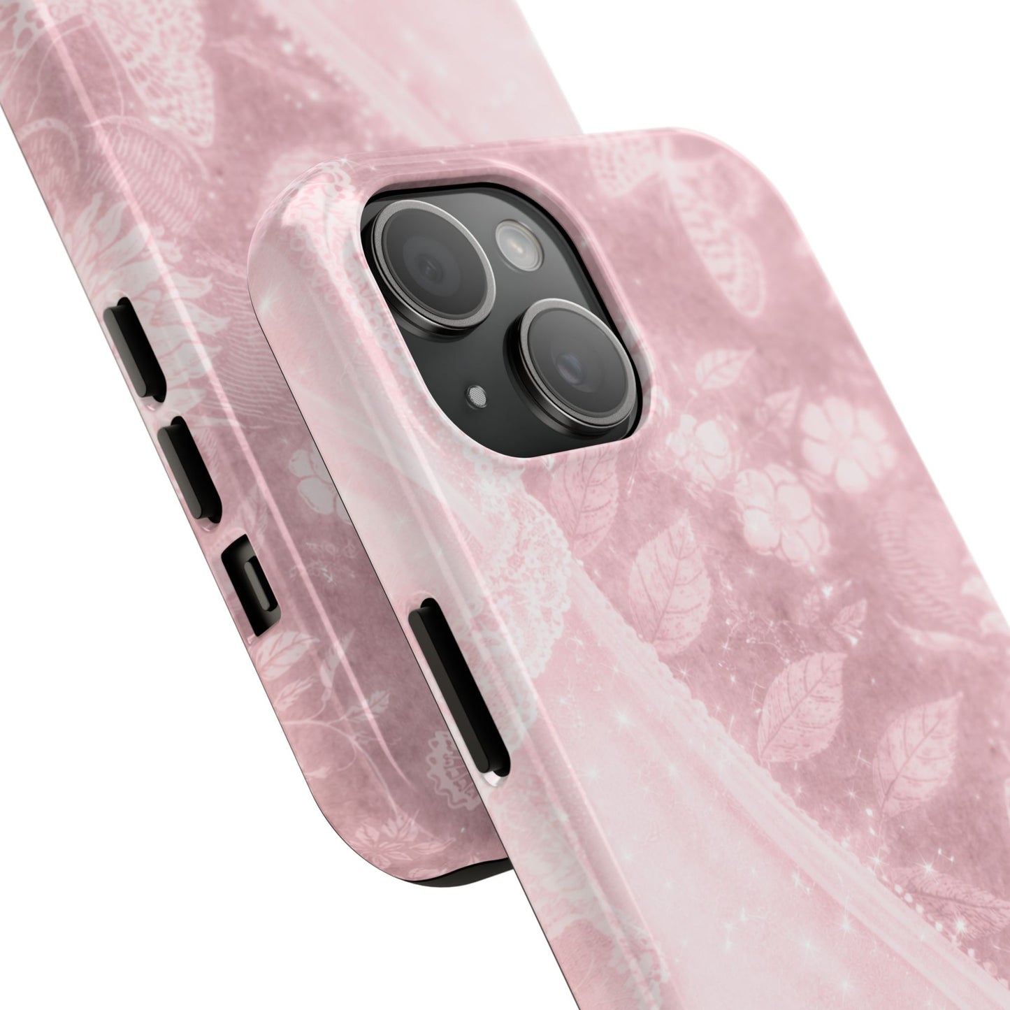 Pink Paisley - Protective Phone Case