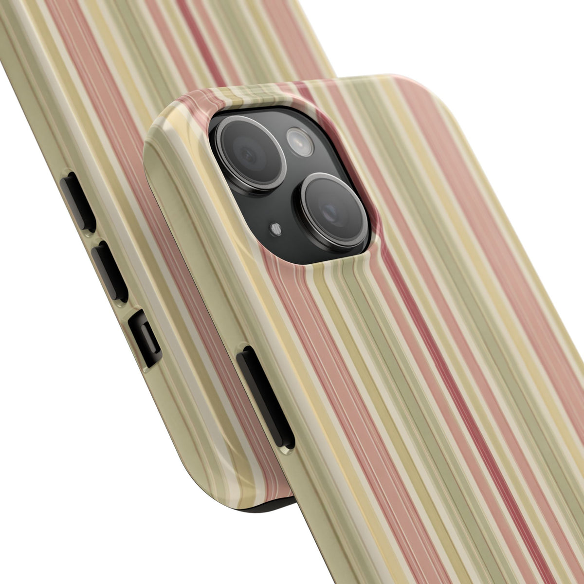 Rosewood Stripe - Protective Phone Case