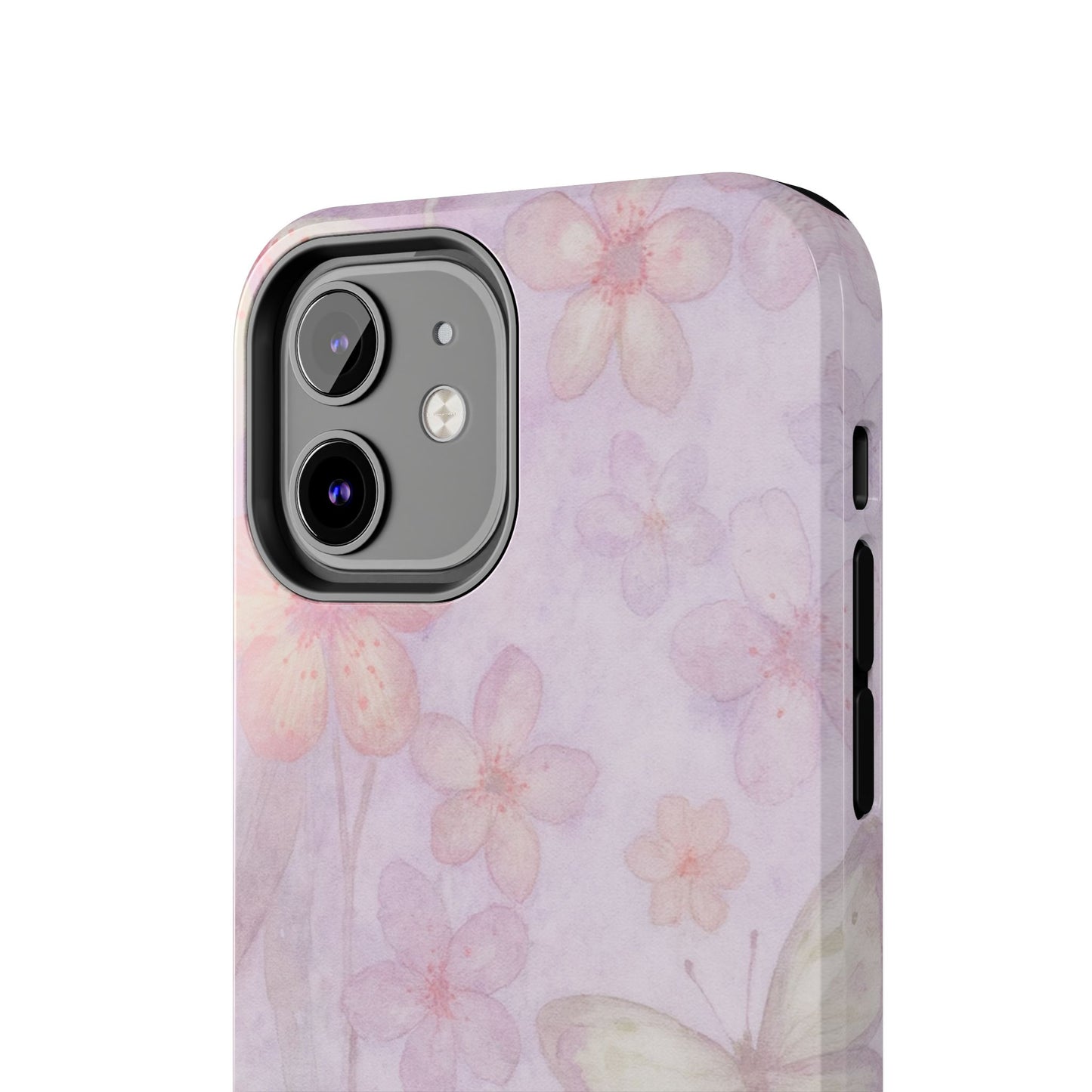 Lilac Butterfly - Protective Phone Case