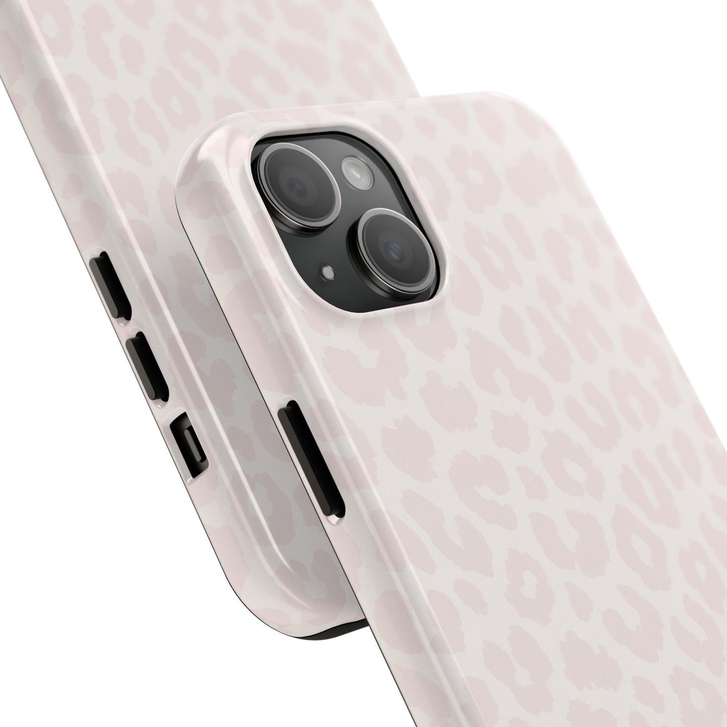Petal Pink Leopard - Protective Phone Case