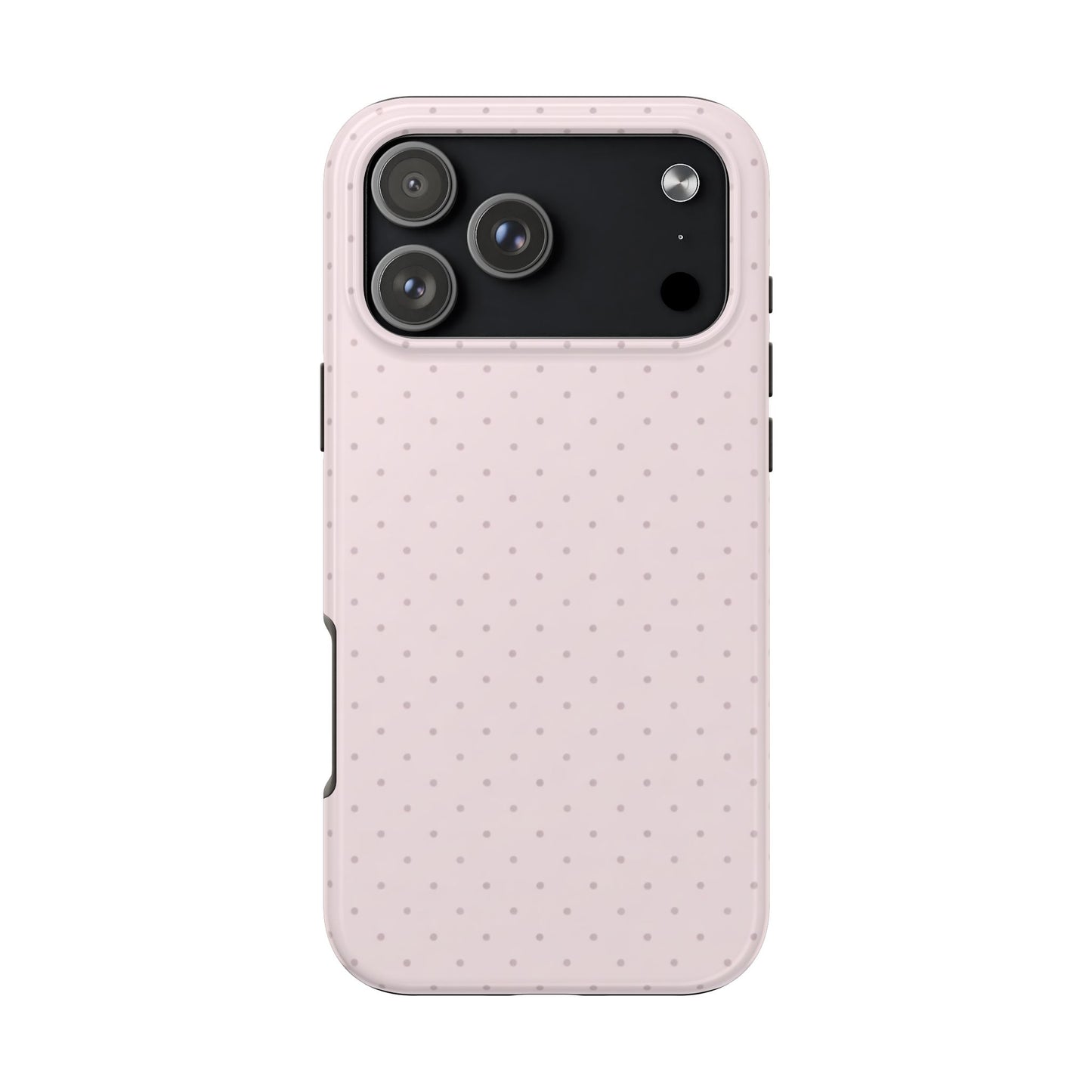 Blush Pink Polka Dot - Protective Phone Case