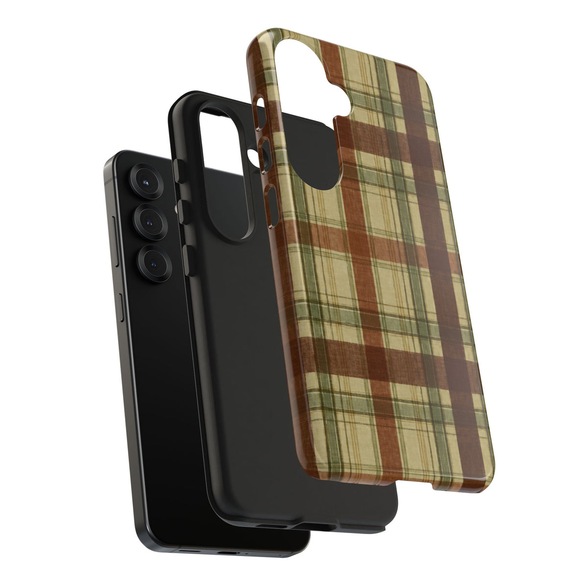 Autumn Plaid - Protective Phone Case