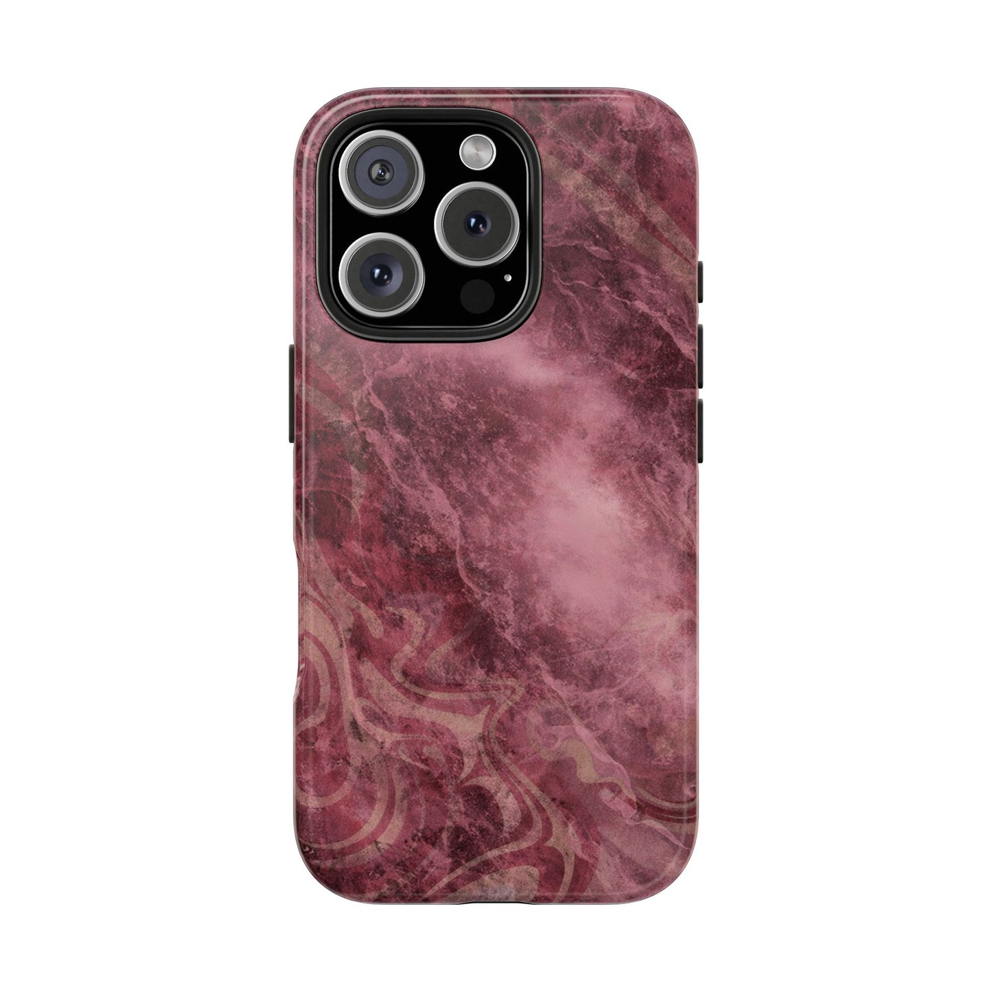 Marble Magenta - Protective Phone Case