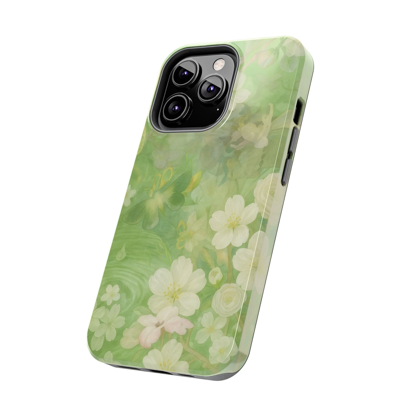 Sage Blossom - Protective Phone Case