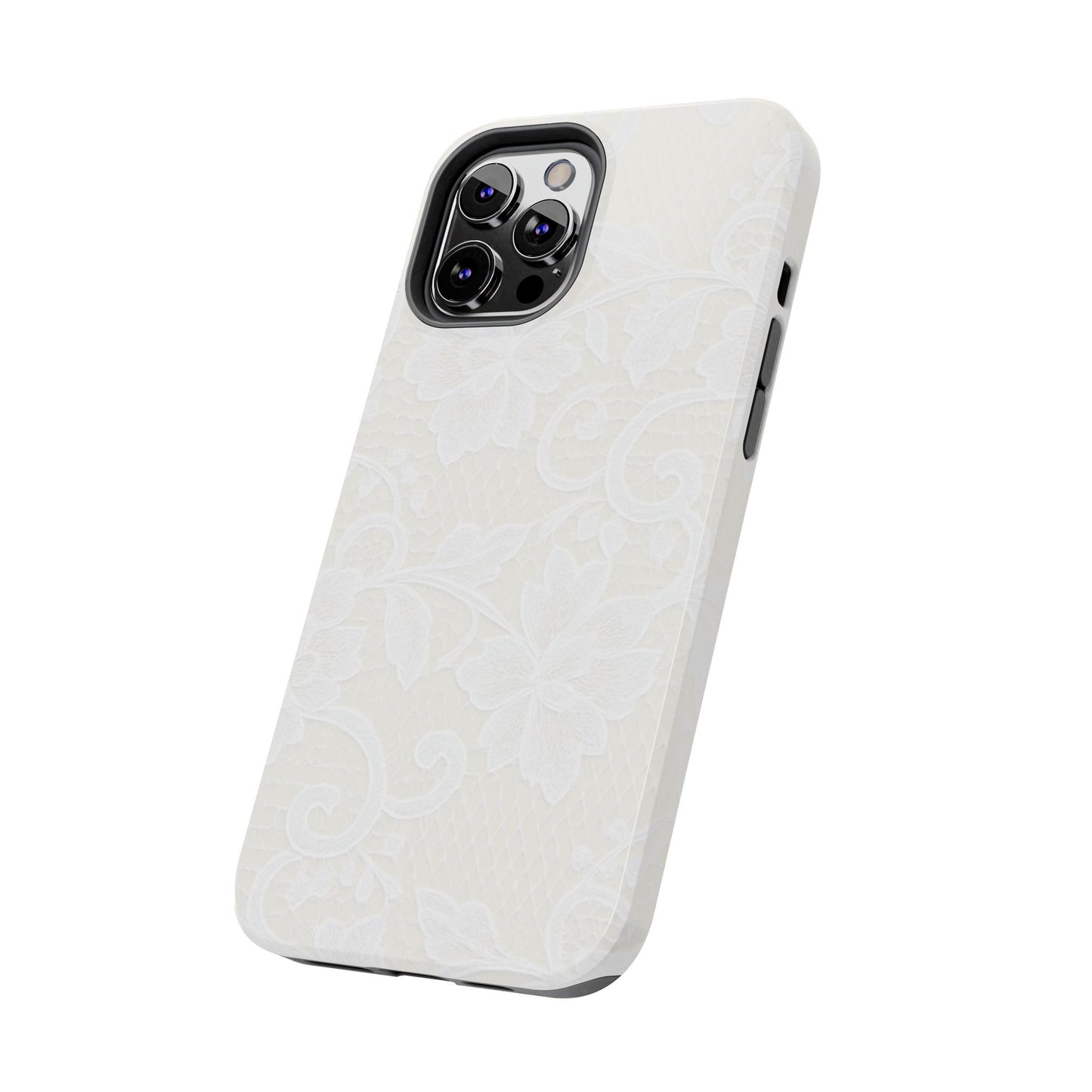 White Lace - Protective Phone Case