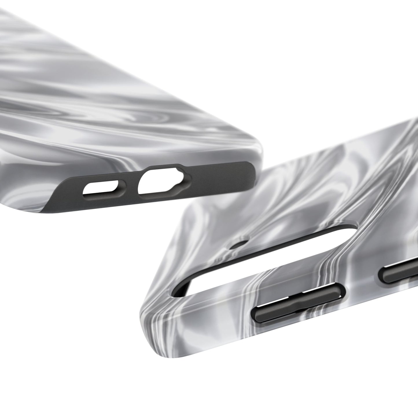 Silver Metallic - Protective Phone Case