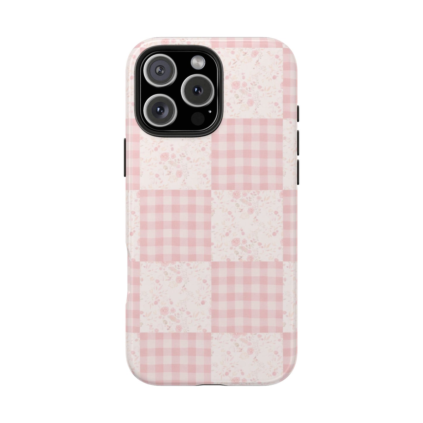 Baby Pink Quilt - Protective Phone Case