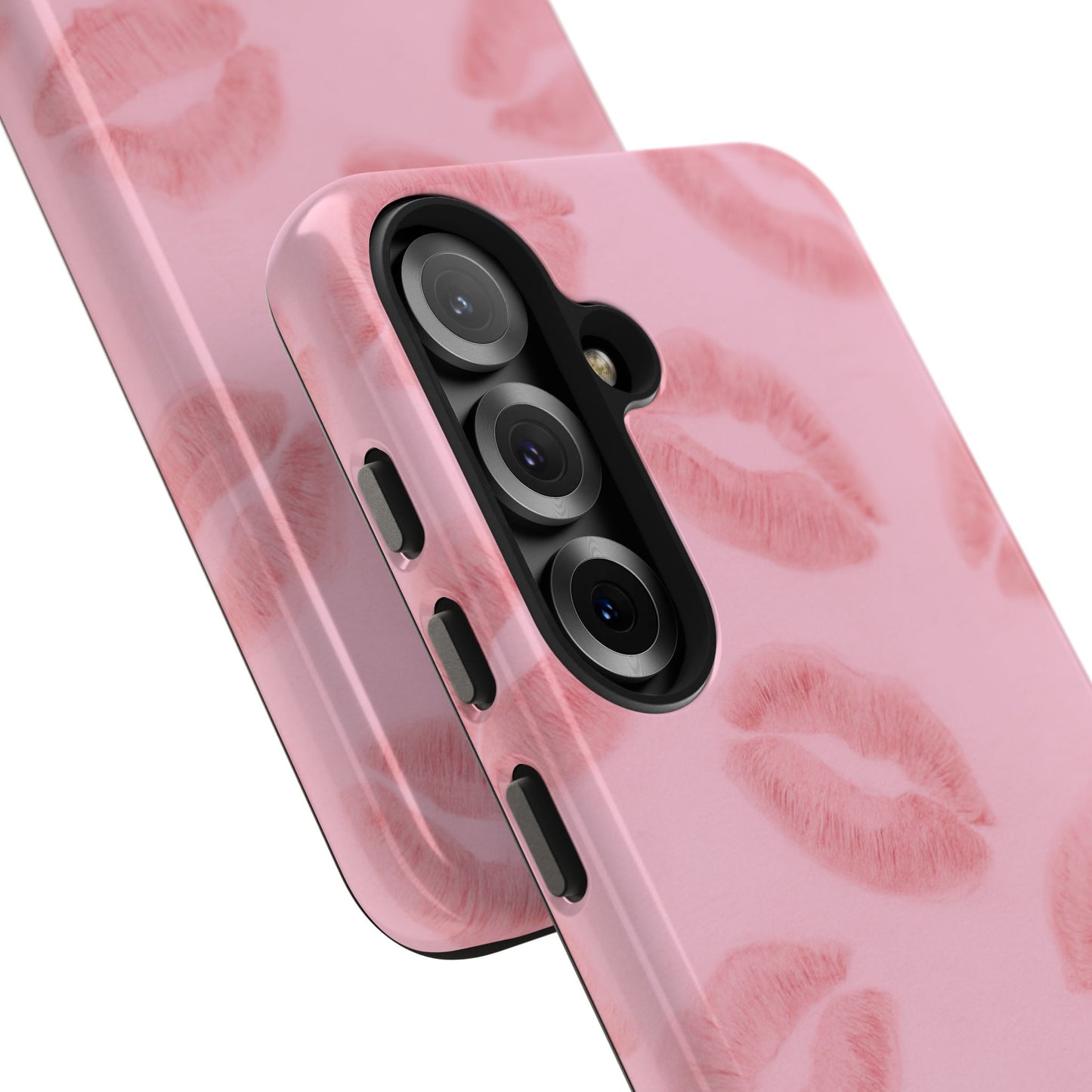 Pink Rosy Kisses - Protective Phone Case