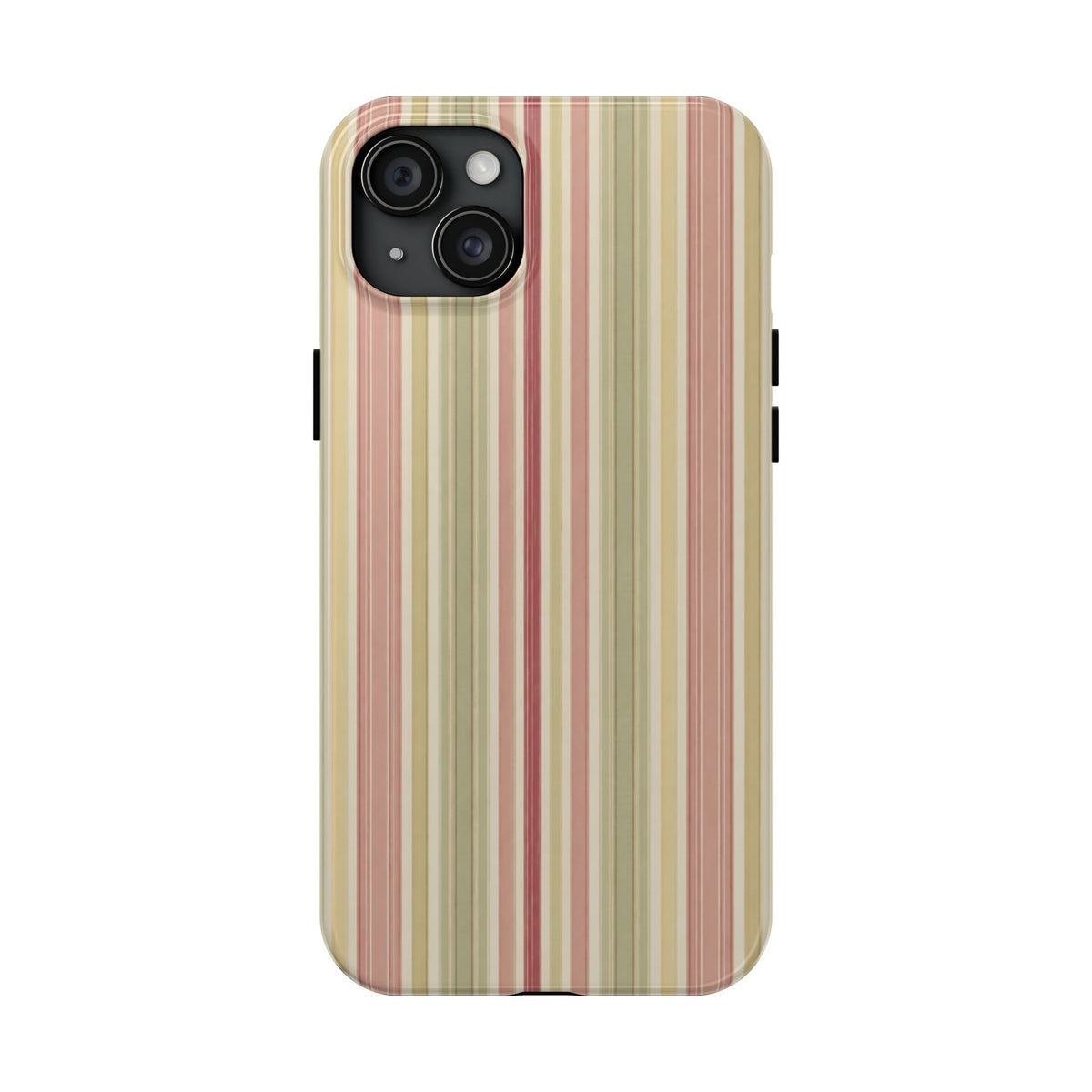 Rosewood Stripe - Protective Phone Case