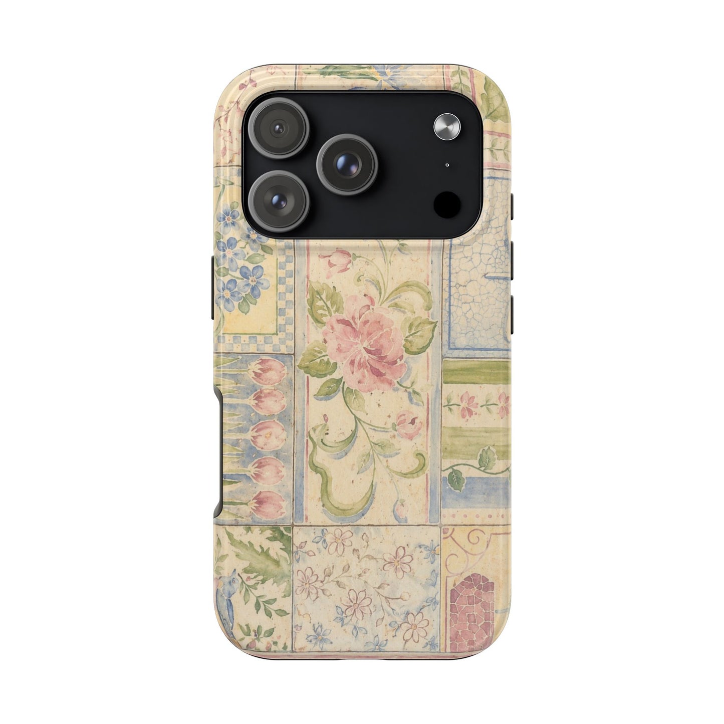 Floral Patchwork - Protective Phone Case