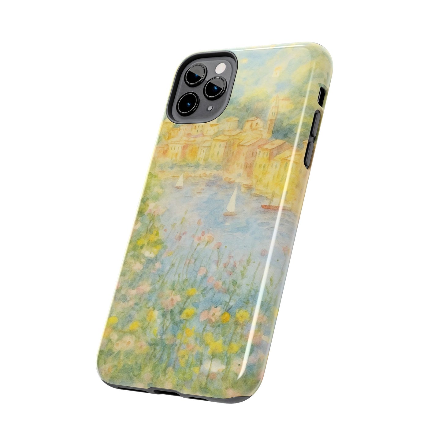 Mediterranean Seaside - Protective Phone Case