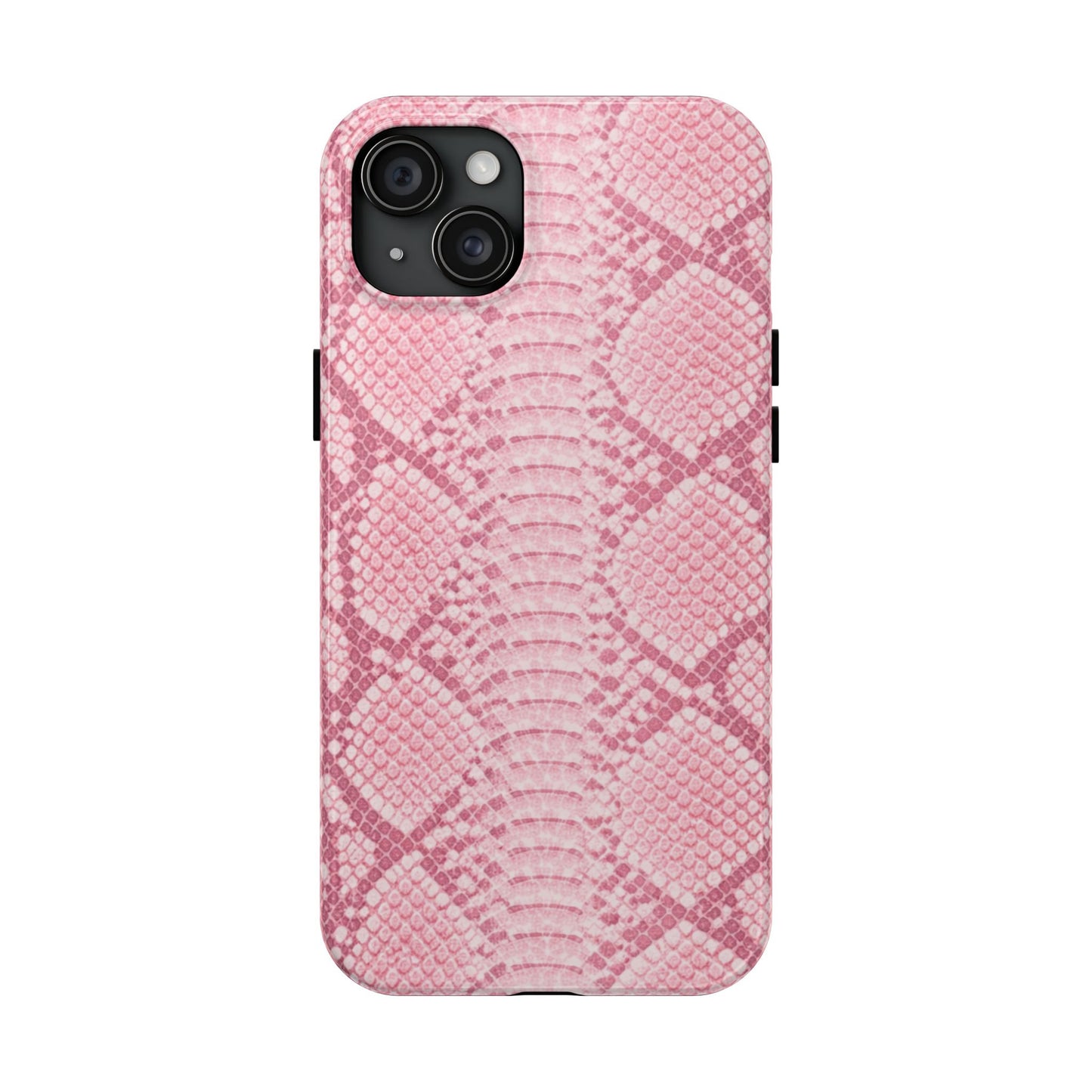 Pink Snake Skin - Protective Phone Case