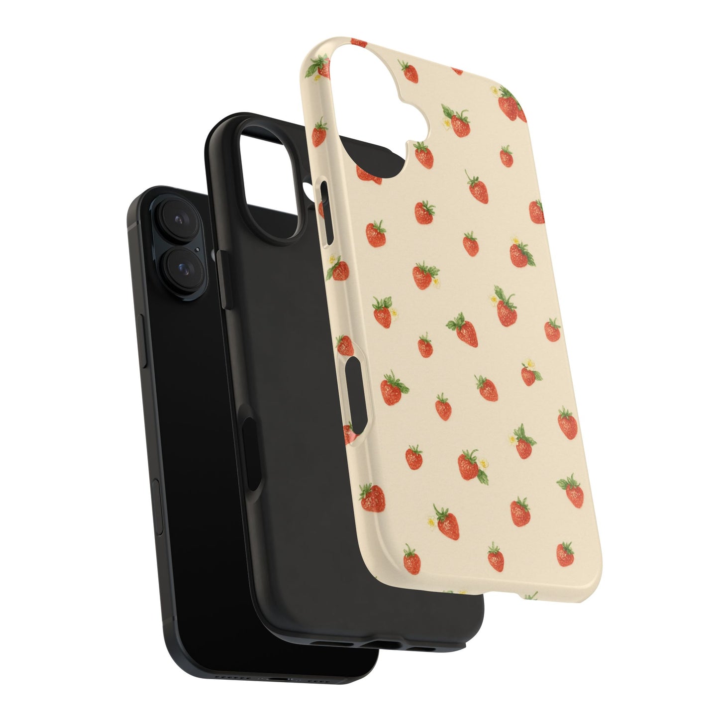 Strawberry Picking - Protective Phone Case