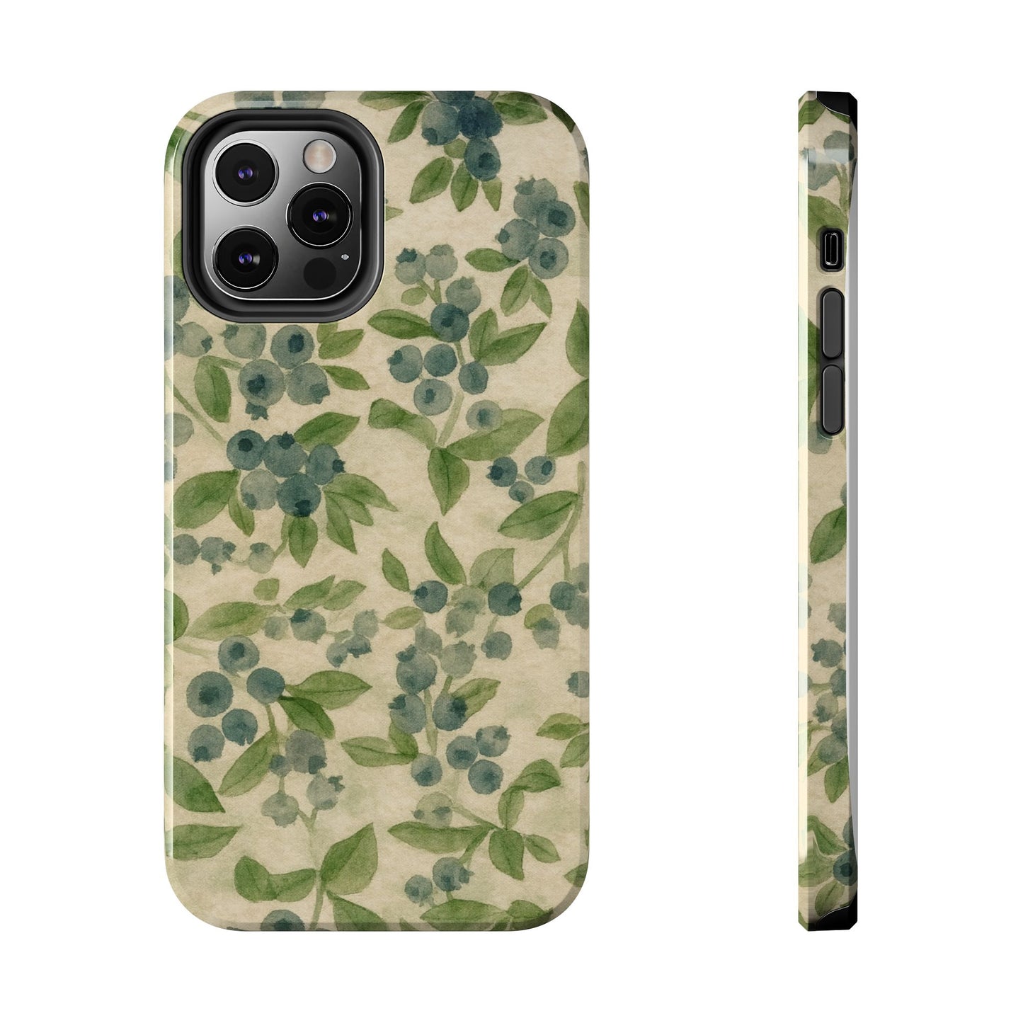 Wild Blueberries - Protective Phone Case