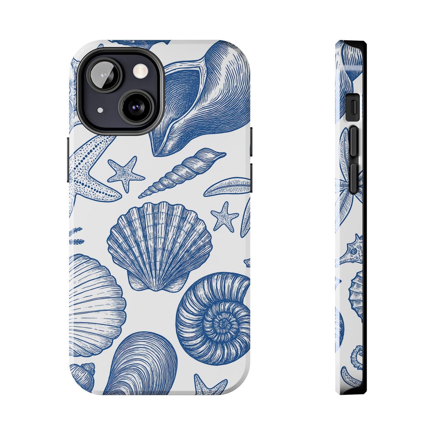 Seashells by the Shore - Protective Phone Case